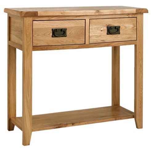 Image of Ametis Westbury Reclaimed Oak Console Table