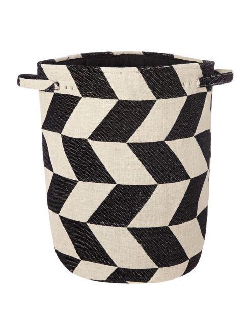 Image of Living By Christiane Lemieux Zig Zag Laundry Bag