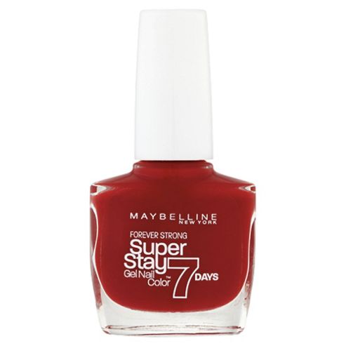 Image of Maybelline Superstay 7 Days Nail Colour Deepred 12