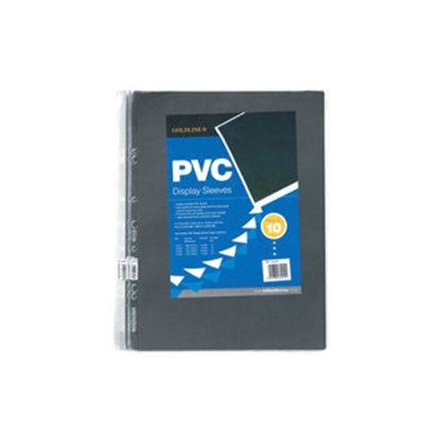 Image of Goldline Polypropylene Display Sleeve A3 Pack Of 10 Pdsa3z
