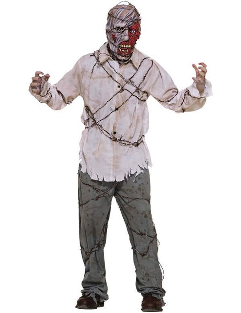 Image of Barbed Wire Zombie Costume