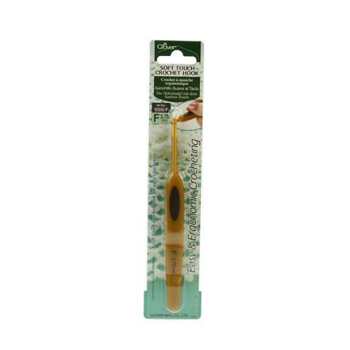Image of Clover Soft Touch Crochet Hook - 3.75mm
