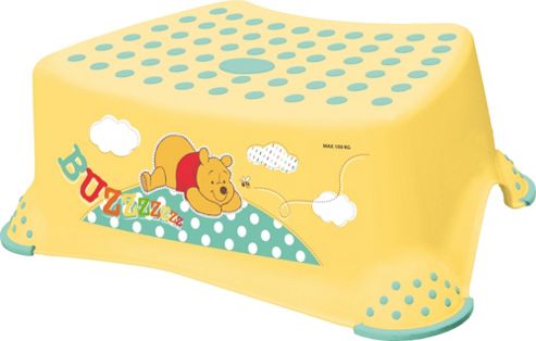 Image of Disney Winnie The Pooh Toddler Toilet Training Step Stool - Yellow