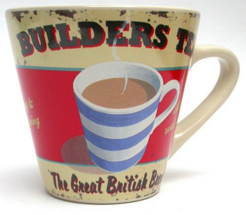 Image of Martin Wiscombe Builders Tea Design Mug