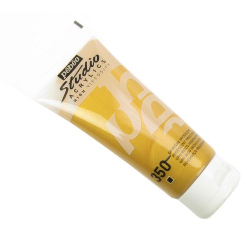 Image of Pebeo Studio Acrylic 100ml - Iridescent Precious Gold