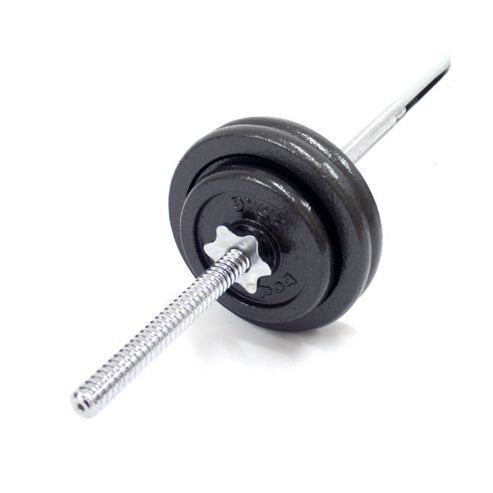 Image of Bodymax Deluxe 30kg Hammertone Barbell Kit