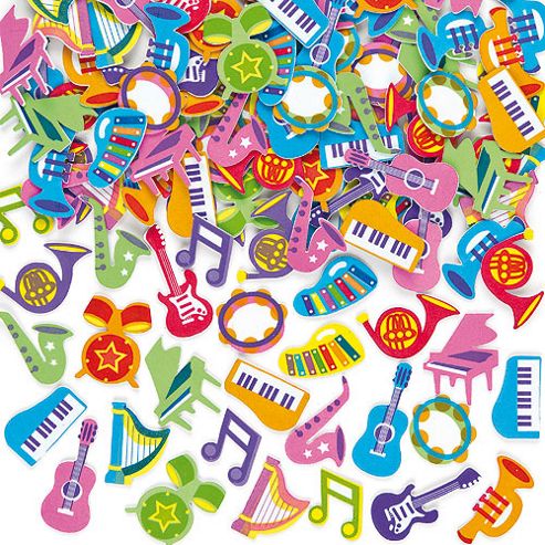 Image of Musical Foam Stickers For Children (pack Of 100)