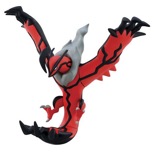 Image of Pokemon Xy Articulated Vinyl Yveltal Figure