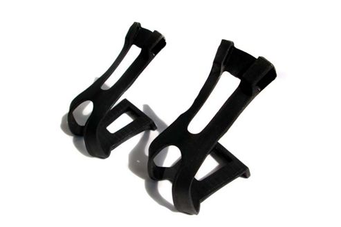 Image of Coyote Pedal Toe Clip And Strap Set