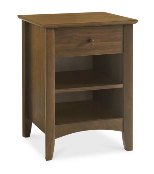 Image of Castleton Home 1 Drawer Bedside Table