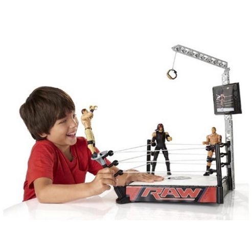 Image of Wwe Super Strikers Turnbuckle Takedown Ring