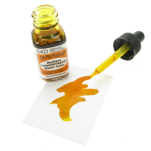 Image of Dr. Ph. Martin's Radiant Concentrated Watercolours - Indian Yellow