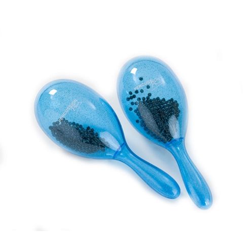 Image of Percussion Plus Pp538 Blue Sparkle Maracas