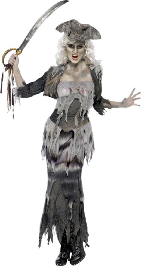 Image of Ghost Ship Goulina - Adult Costume Size: 12-14