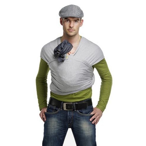 Image of Bykay Large Original Baby Carrier (grey Melee)