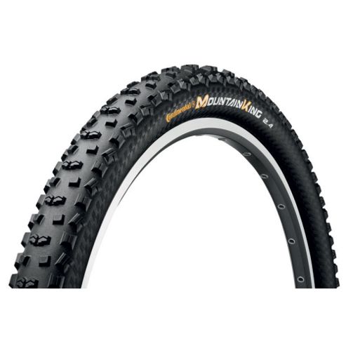 Image of Continental Mountain King Ii Rigid Tyre In Black - 26 X 2.40