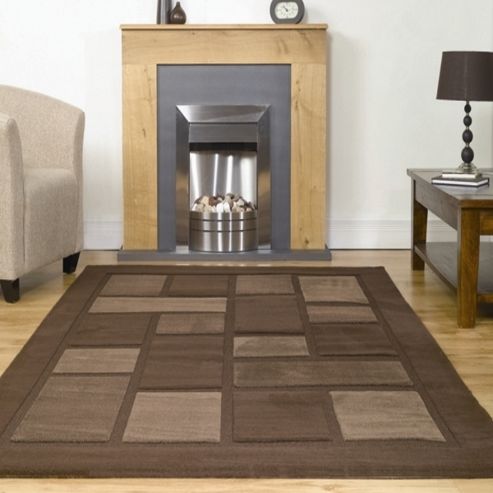 Image of Visiona Soft 4304 Brown 80x150 Cm Rug
