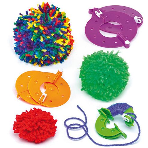 Image of Pom Pom Makers (pack Of 3)