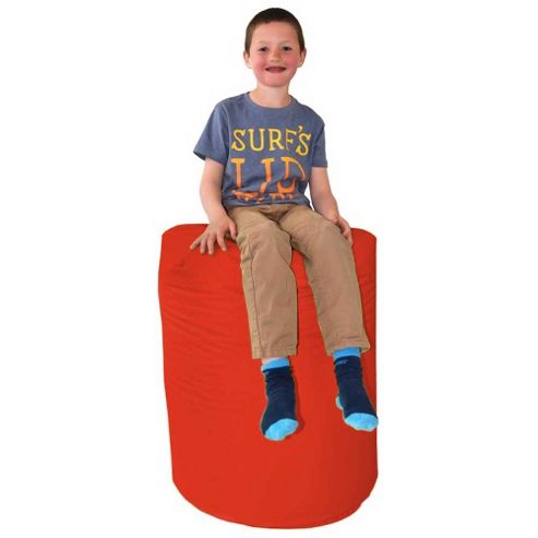 Image of Valufurniture Large Barrel Red Bean Bag