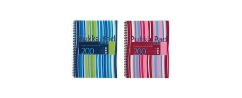 Image of Pukka Pad Wirebound Jotta Pad A4+ Polypropylene Cover 200 Pages Jp018
