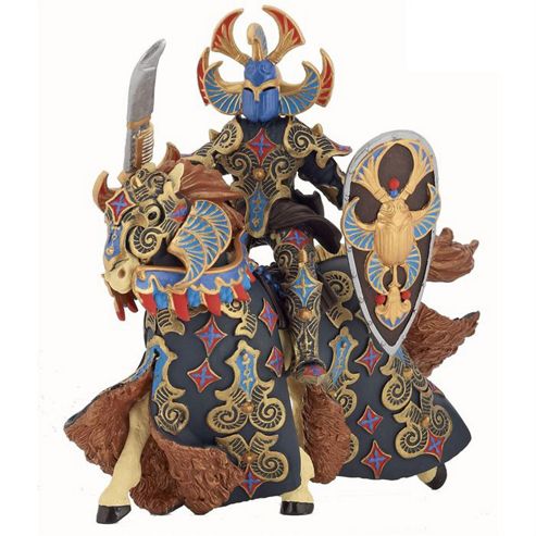 Image of Beetle Warrior And Horse - Papo