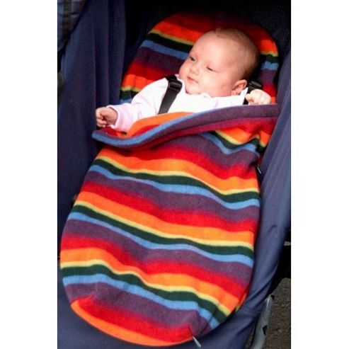 Image of Buggy Snuggle Dinkysnuggles (warm Stripe Fleece)