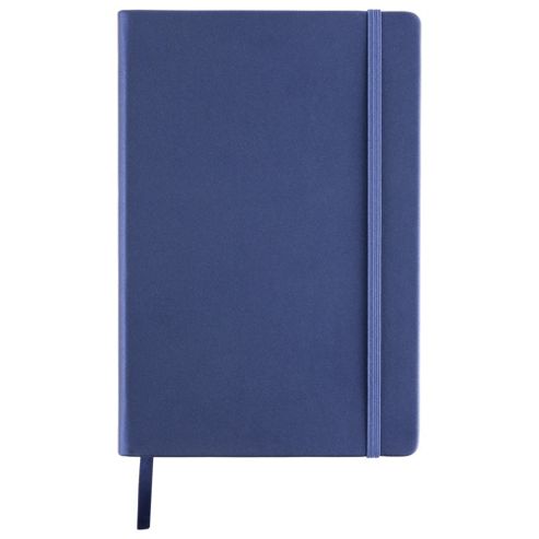 Image of Tesco Blue Soft Cover Notebook A5