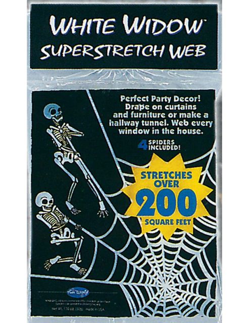 Image of White Super Stretch Web