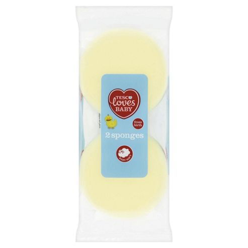 Image of Tesco Loves Babysponge 2pk