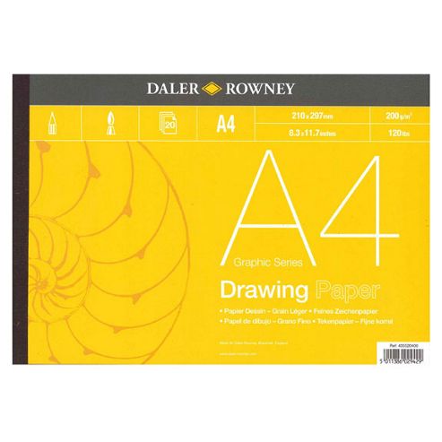 Image of Daler Rowney Drawing Paper A4