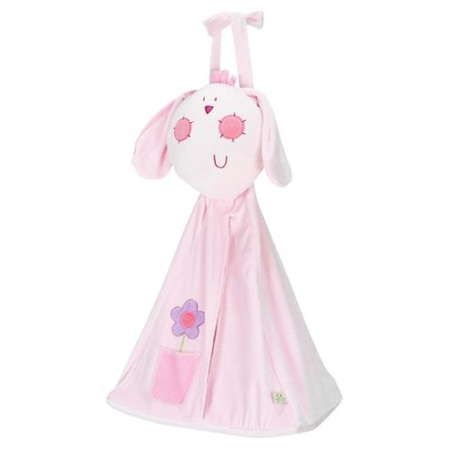 Image of Lollipop Lane Upsy Daisy Nappy Stacker, Baby, Pink & White