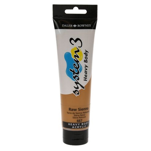 Image of System 3 Heavy Body 150ml Raw Sienna