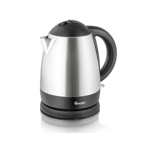 Image of Swan 1 Litre Cordless Kettle - Stainless Steel