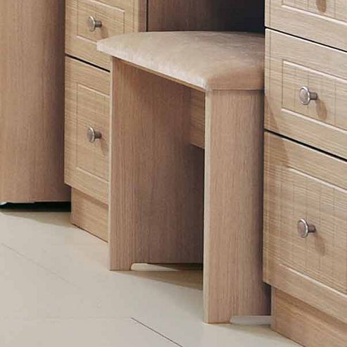 Image of Welcome Furniture Warwick Stool - Light Oak