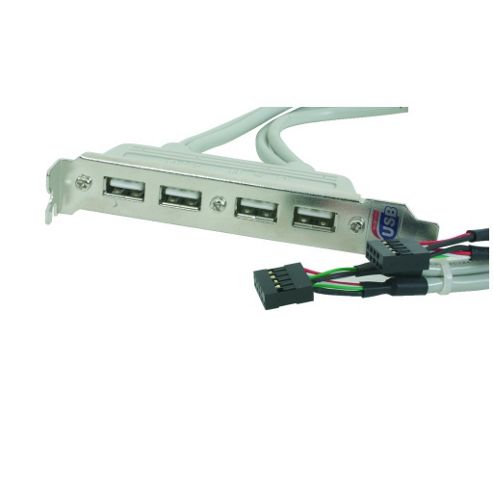 Image of Dual Usb 2.0 10pin Backplate