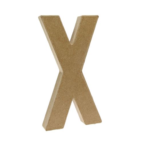 Image of Large Kraft Letter - X