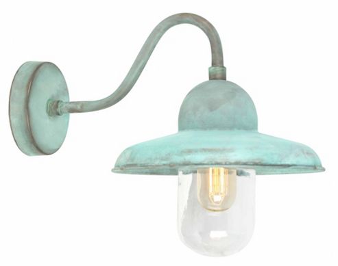 Image of Elstead Lighting Somerton 1 Light Wall Light - Verdures