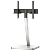 Sonorous Brushed Aluminium and White TV Stand