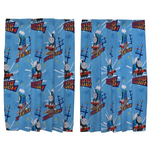Image of Thomas The Tank Engine Curtains W168xl183cm (66x72")