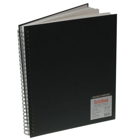 Image of Daler Rowney Simply Sketchbook Sprial 27.9cm X 35.6cm