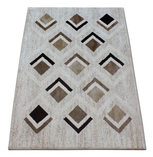 Image of Pharmore Ltd Tuscany Cream Woven Rug - 120 Cm X 160 Cm