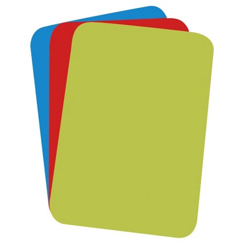 Image of Tesco Flexi Index Chopping Mats 3pk