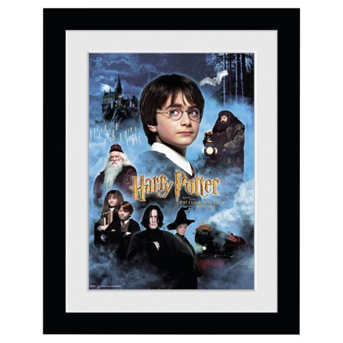 Image of Harry Potter And The Philosophers Stone Framed Print, 30x40cm