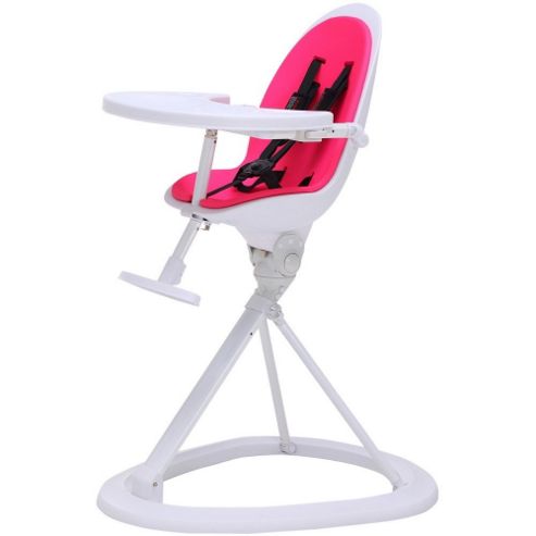 Image of Ickle Bubba Orb Highchair (white/pink)