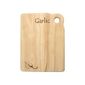 T&G Woodware Ltd 15cm Garlic Board in Hevea with Printed Graphics