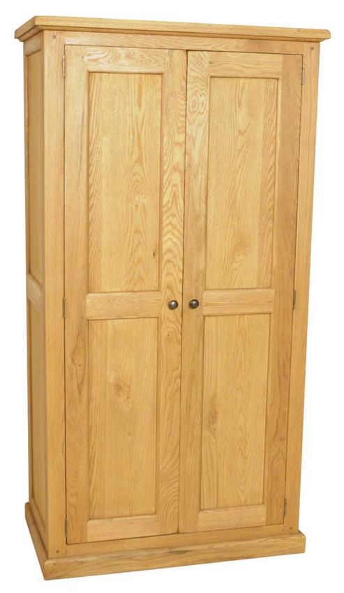 Image of Ultimum Oxford Oak Double Wardrobe