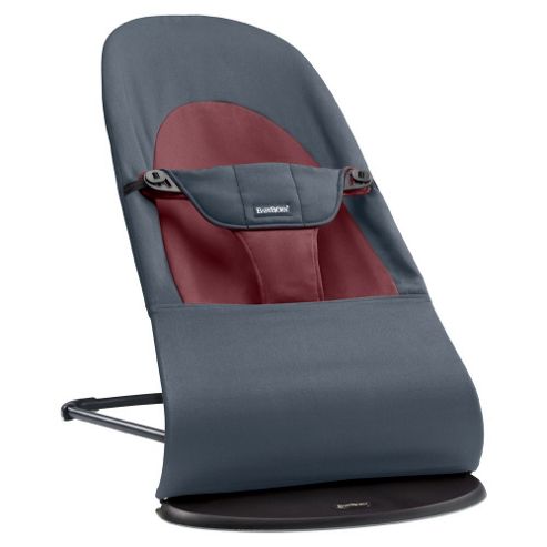 Image of Babybjorn Balance Soft Bouncer (dark Grey/rust)