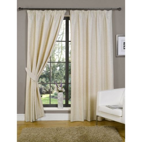 Image of Kliving Pencil Pleat Java Lined Curtain 90x90 Natural