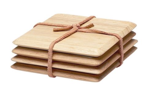 Image of T&g Woodware Ltd Square Coaster (set Of 4)