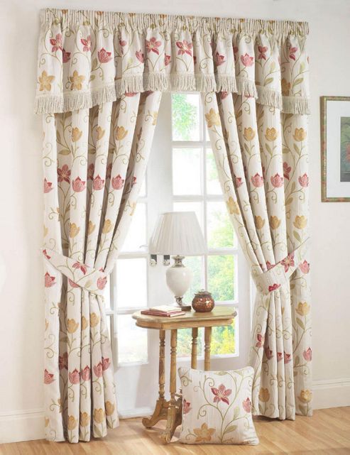 Image of Canterbury Ready Made Curtains - Ivory